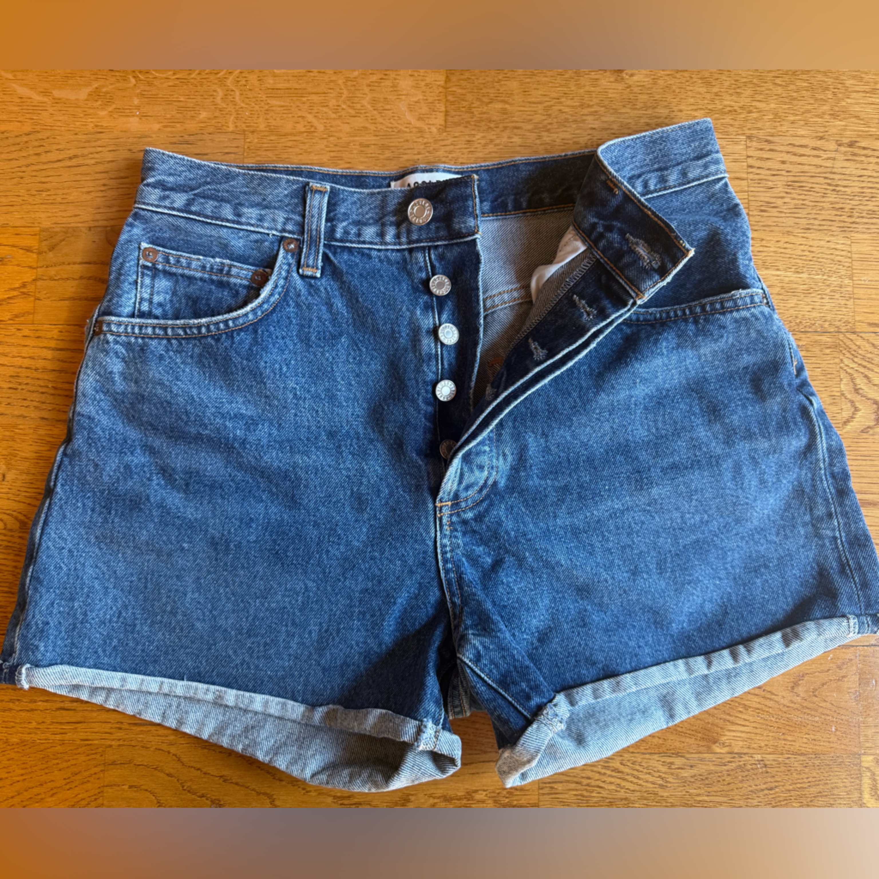 Agolde Dee Jean Shorts